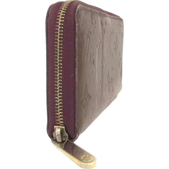 394152AD Louis Vuitton Wallet Long Patent Zippy Violette Monogram Vernis - Picture 4 of 9